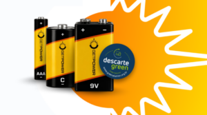 conjunto de pilhas e baterias Getpower